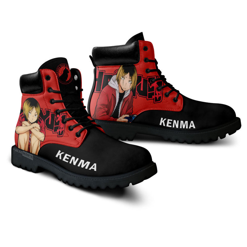 Kenma Kozume Boots Shoes Anime Custom MV3110