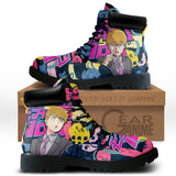 Arataka Reigen Boots Shoes Anime Custom NTT171