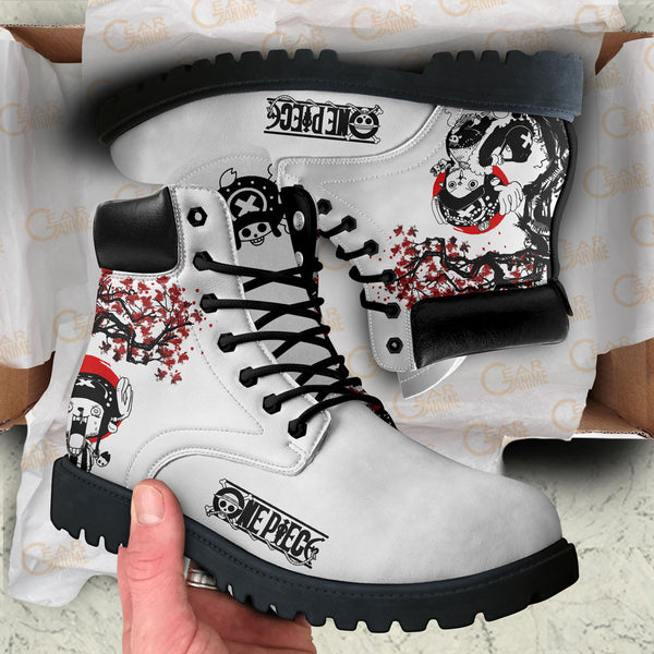 Tony Tony Chopper Boots Shoes Anime Custom NTT071