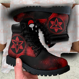 Sasuke Uchiha Eternal Mangekyo Sharingan Boots Shoes Anime Custom MV1511