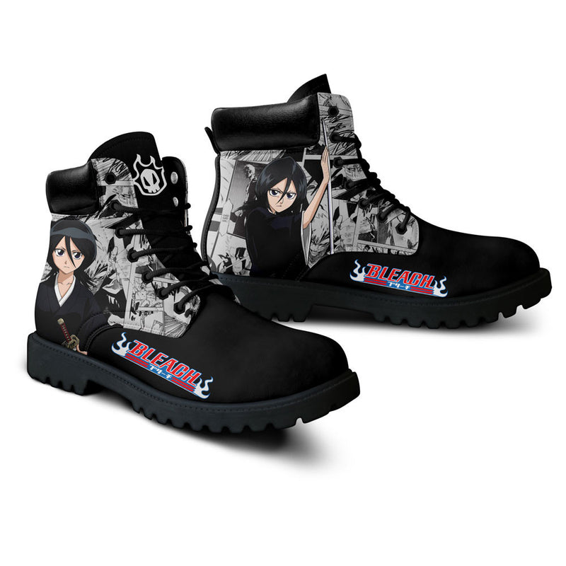 Rukia Kuchiki Boots Shoes Anime Custom NTT071