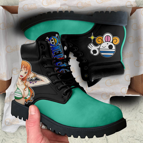 Nami Boots Shoes Anime Custom NTT051