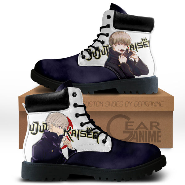 Toge Inumaki Boots Shoes Anime Custom NTT051