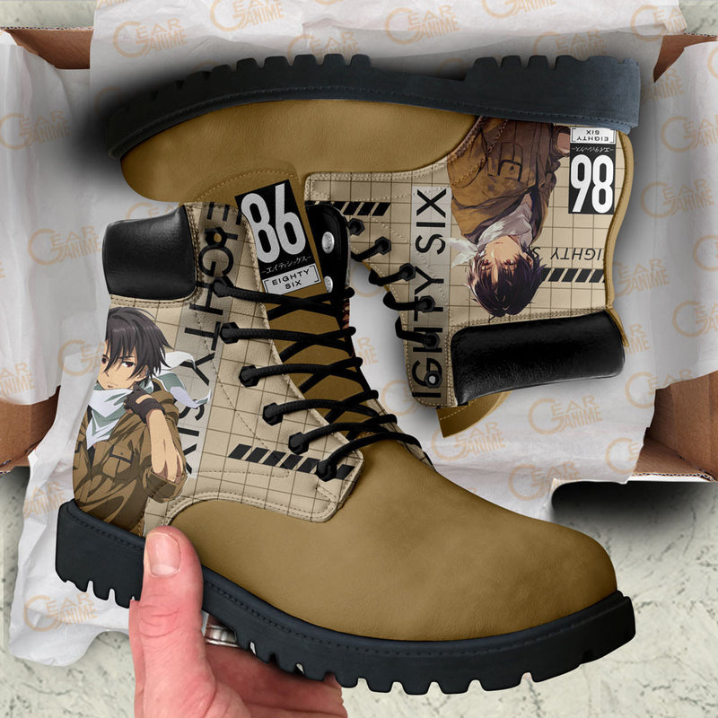 Shinei Nouzen Boots Shoes Anime Custom NTT281