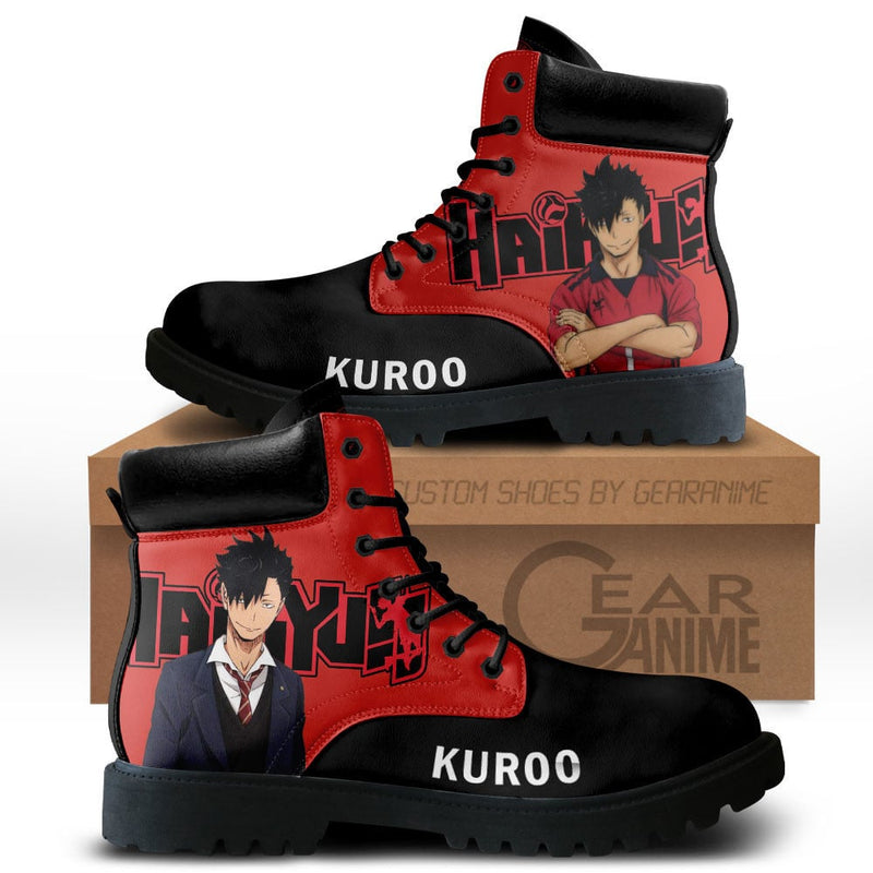 Tetsuro Kuroo Boots Shoes Anime Custom MV3110