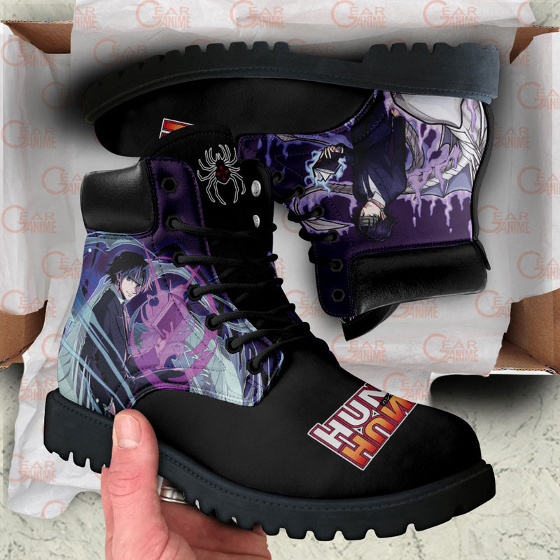 Chrollo Lucilfer Boots Shoes Anime Custom MV0512