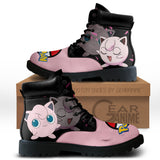 Jigglypuff Boots Shoes Anime Custom MV0512