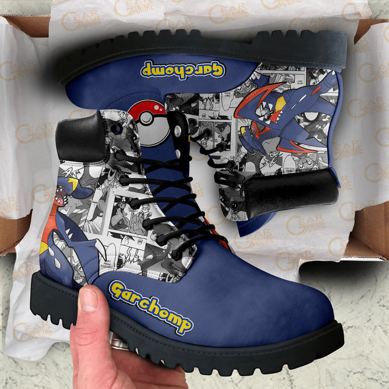 Garchomp Boots Shoes Anime Custom NTT051