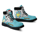 Squirtle Boots Shoes Anime Custom NTT051