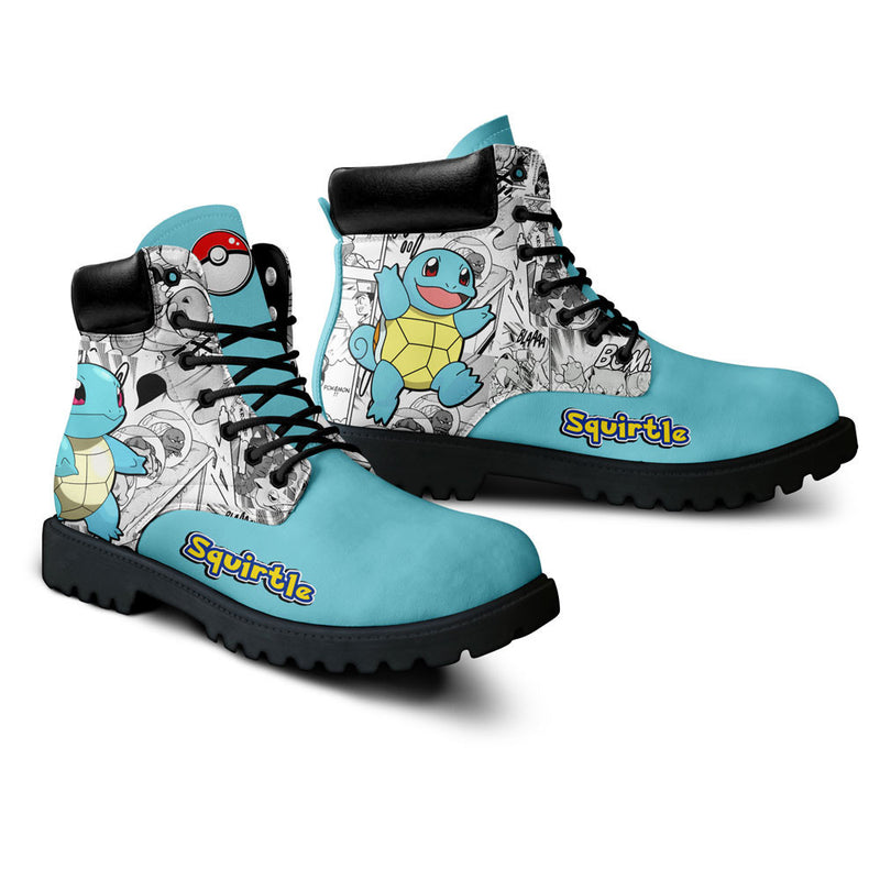 Squirtle Boots Shoes Anime Custom NTT051