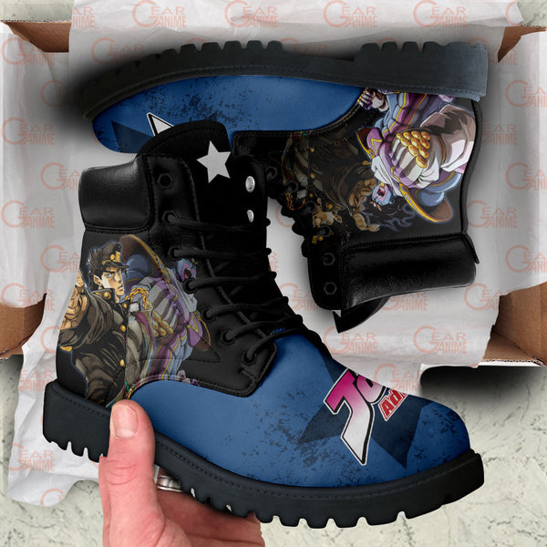 Jotaro Kujo Boots Shoes Anime Custom MV0512