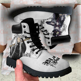 Black Butler Undertaker Boots Shoes Anime Custom MV2811