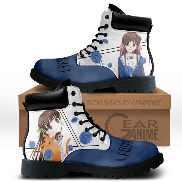 Tohru Honda Boots Shoes Anime Custom MV0512