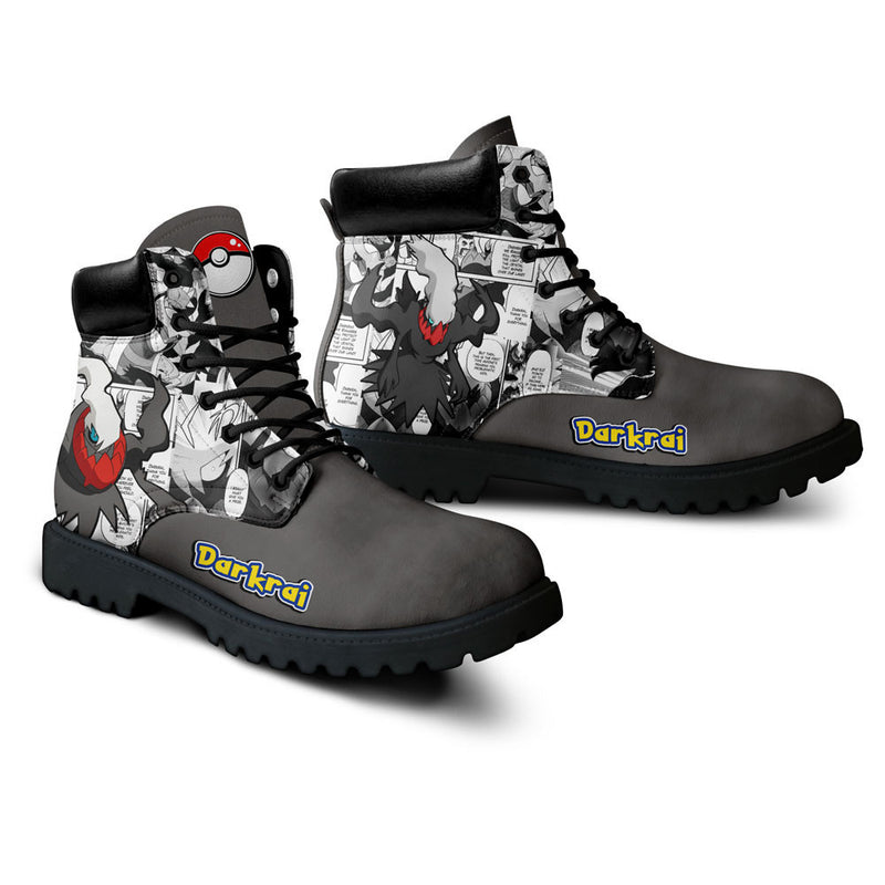 Darkrai Boots Shoes Anime Custom NTT051