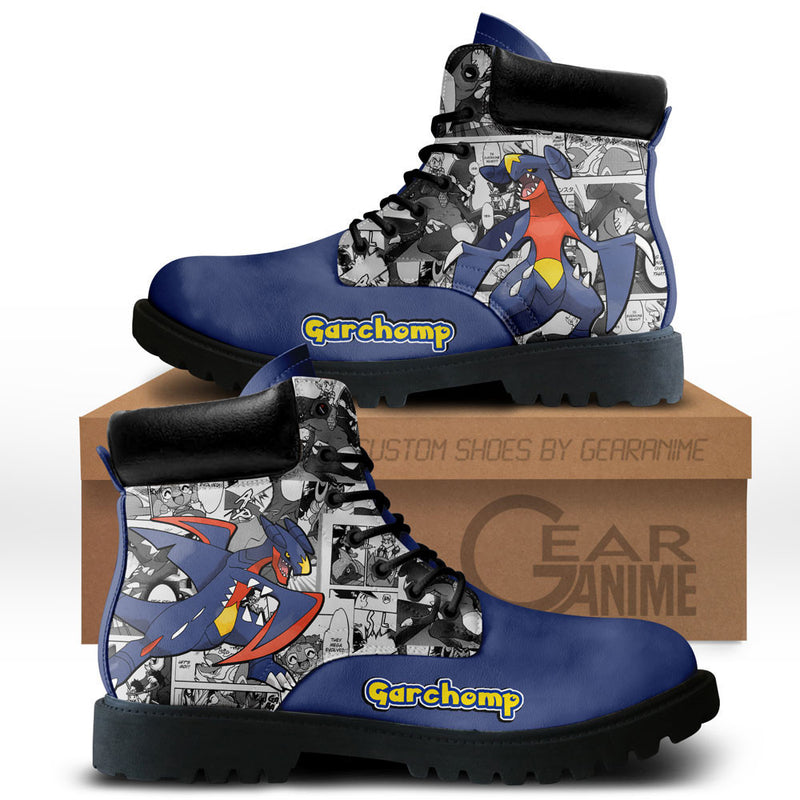 Garchomp Boots Shoes Anime Custom NTT051