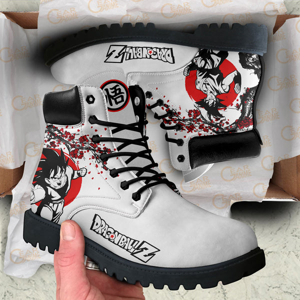 Goku Boots Shoes Anime Custom NTT071