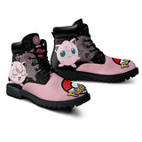 Jigglypuff Boots Shoes Anime Custom MV0512