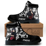 Itachi Uchiha Boots Shoes Anime Custom NTT051