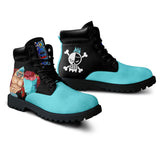 Franky Boots Shoes Anime Custom NTT051