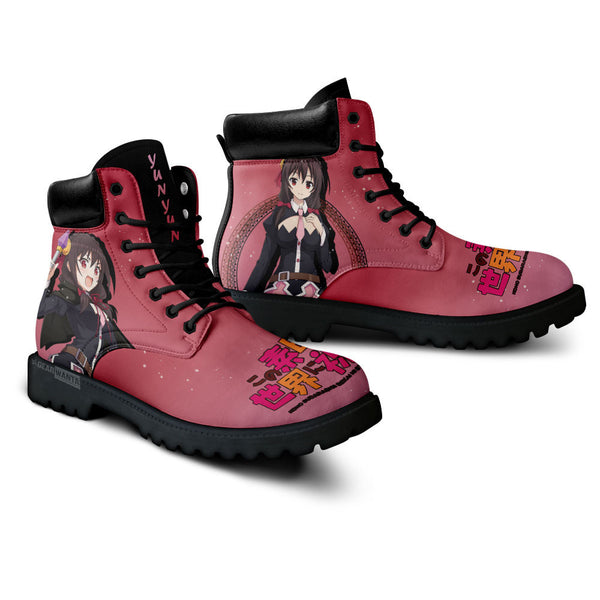 KonoSuba Yunyun Boots Shoes Anime Custom MV0711