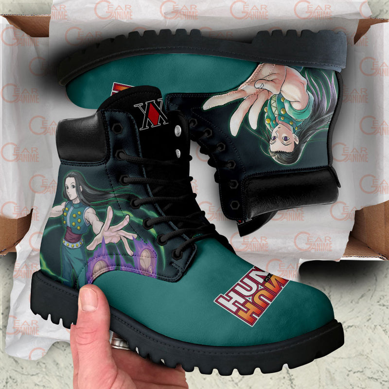 Illumi Zoldyck Boots Shoes Anime Custom MV0512