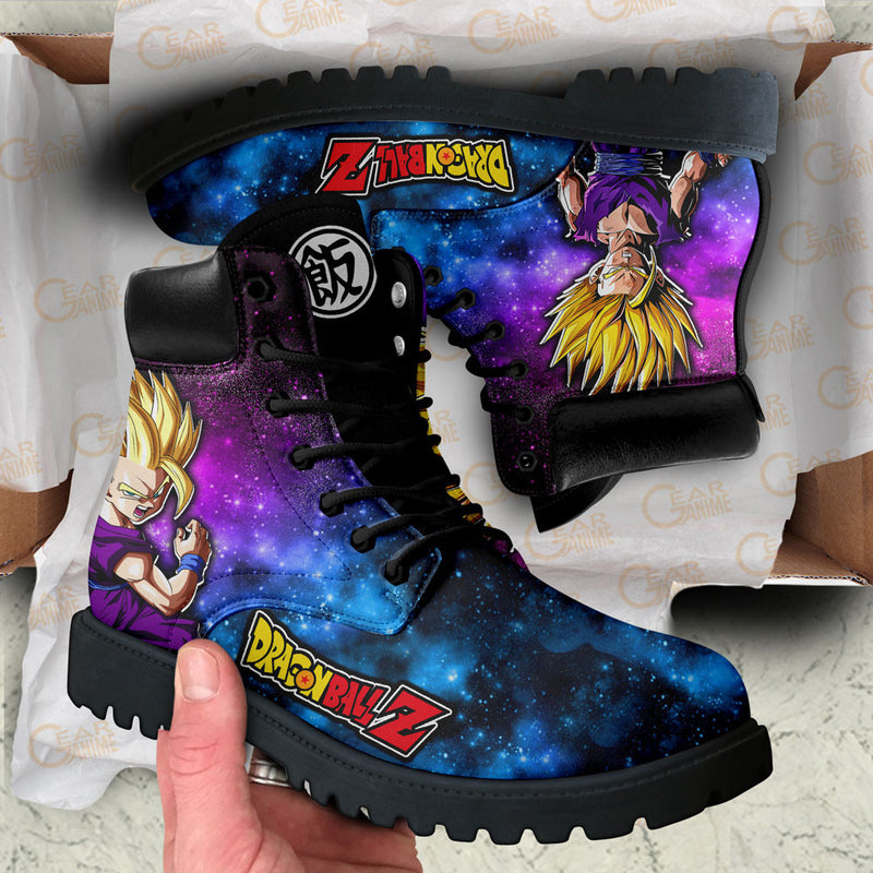 Gohan Super Saiyan Boots Shoes Anime Custom NTT051