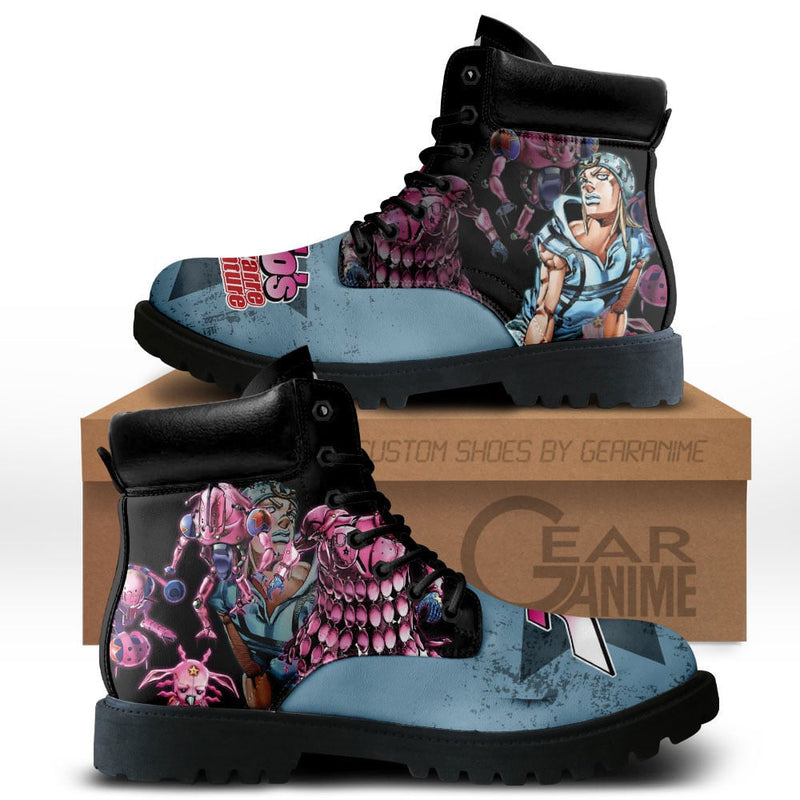 Johnny Joestar Boots Shoes Anime Custom MV0512