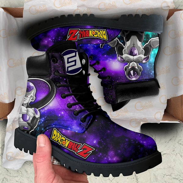 Black Frieza Boots Shoes Anime Custom NTT051