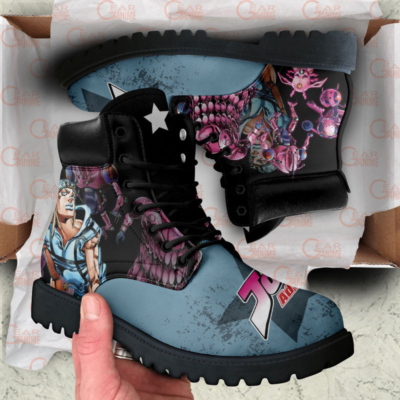 Johnny Joestar Boots Shoes Anime Custom MV0512