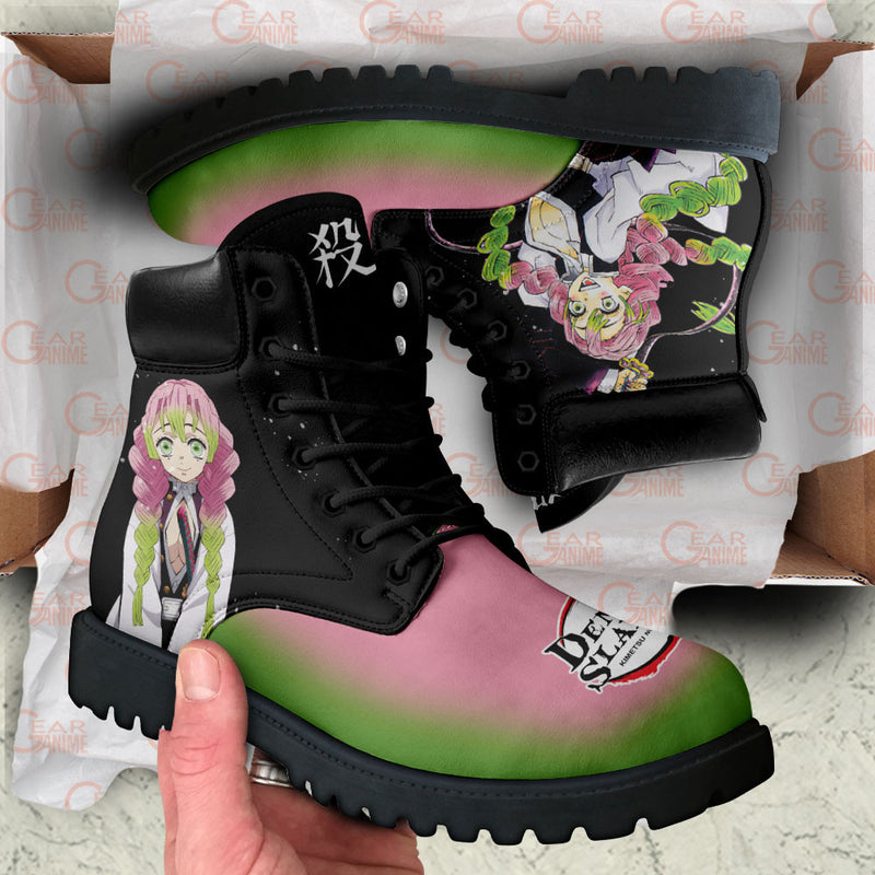 Mitsuri Kanroji Boots Shoes Anime Custom MV0512