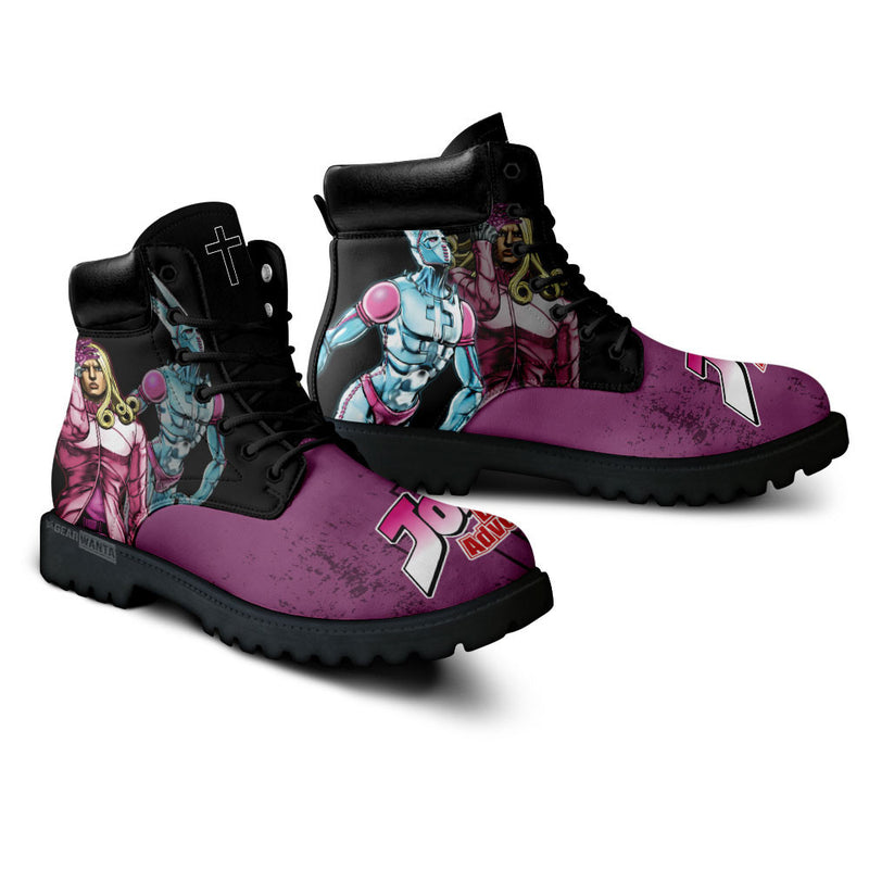 Funny Valentine Boots Shoes Anime Custom MV0512