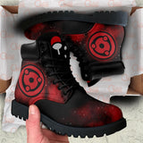 Madara Uchiha Mangekyo Sharingan Boots Shoes Anime Custom MV1511