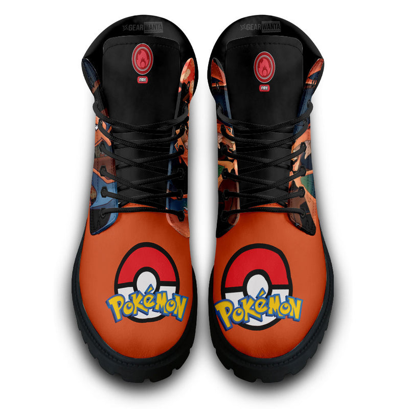 Charizard Boots Shoes Anime Custom MV0512