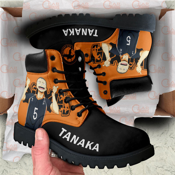 Ryunosuke Tanaka Boots Shoes Anime Custom MV3110