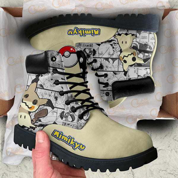 Mimikyu Boots Shoes Anime Custom NTT051