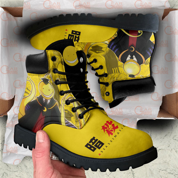 Koro Sensei Boots Shoes Anime Custom MV0711