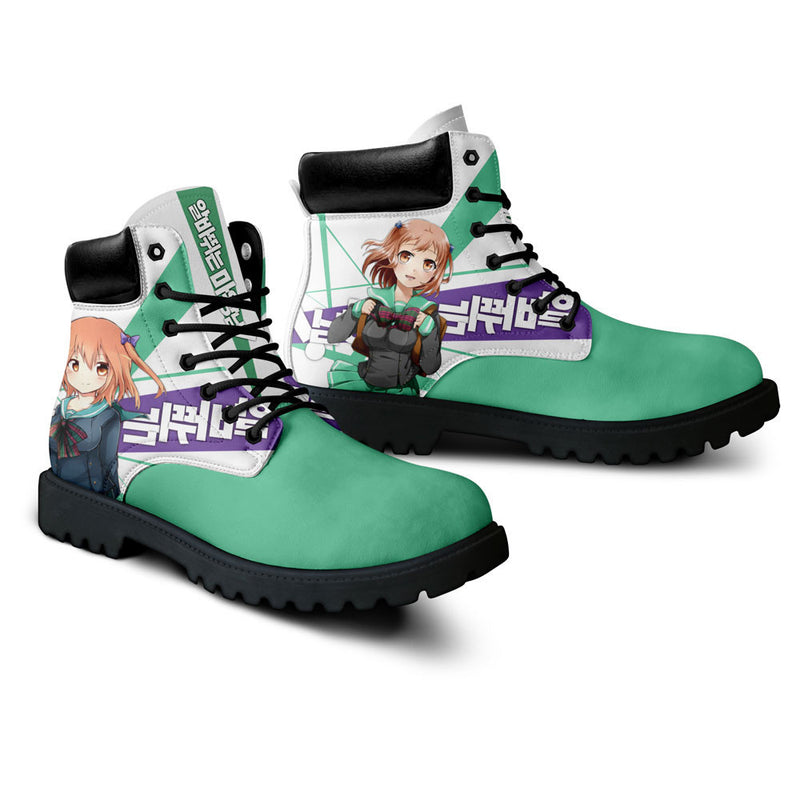 Chiho Sasaki Boots Shoes Anime Custom NTT071