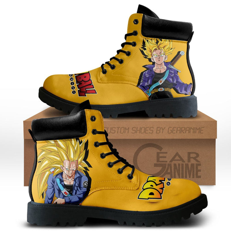 Trunks Super Saiyan Boots Shoes Anime Custom MV2811