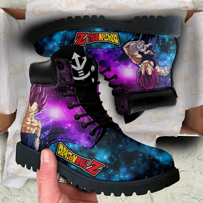 Vegeta Ultra Ego Boots Shoes Anime Custom NTT051