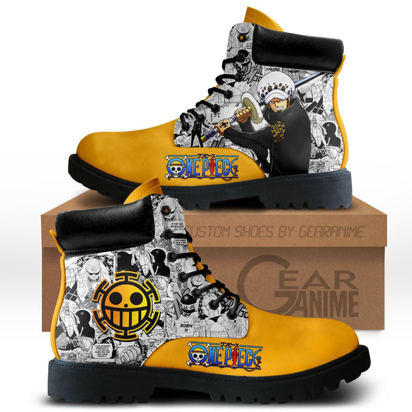 Law Boots Shoes Anime Custom NTT151