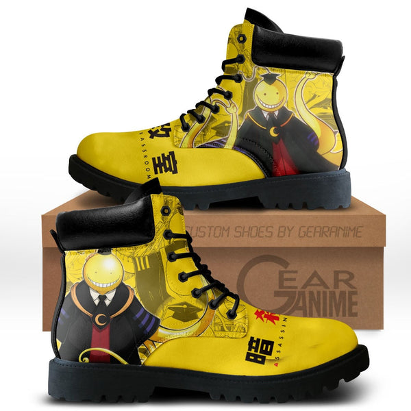 Koro Sensei Boots Shoes Anime Custom MV0711