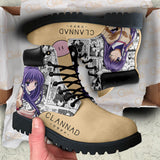 Clannad Kyou Fujibayashi Boots Shoes Anime Custom NTT191