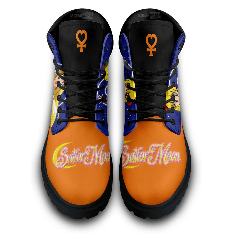 Sailor Venus Boots Shoes Anime Custom MV3110