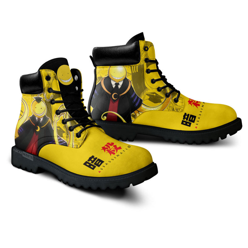 Koro Sensei Boots Shoes Anime Custom MV0711