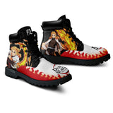 Kyojuro Rengoku Boots Shoes Anime Custom MV0512