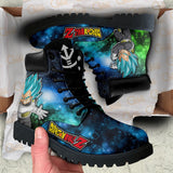 Vegeta Blue Boots Shoes Anime Custom NTT051