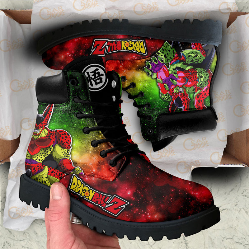 Cell Max Boots Shoes Anime Custom NTT051