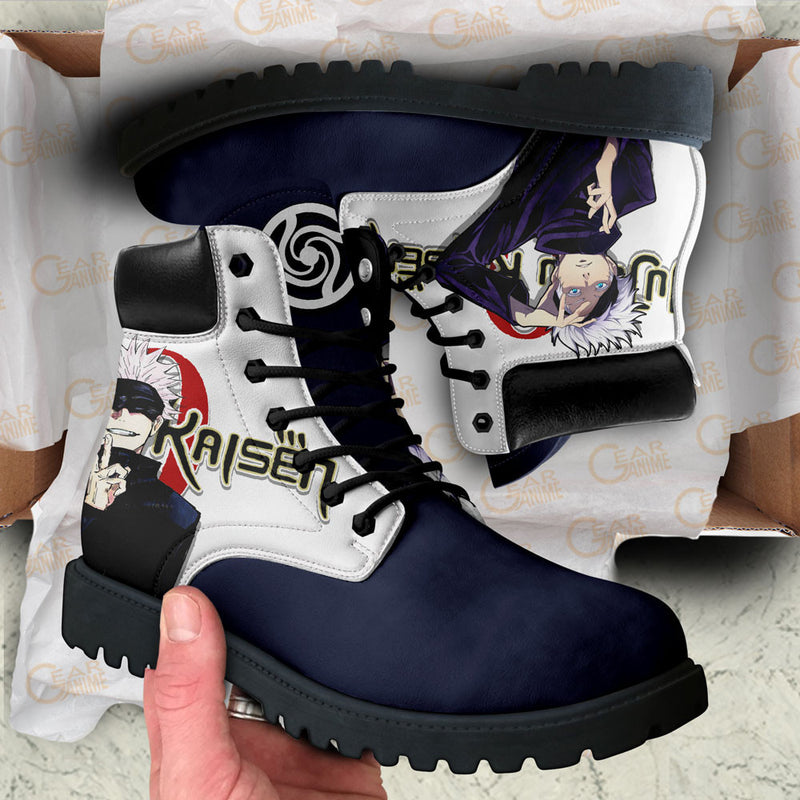 Satoru Gojo Boots Shoes Anime Custom NTT051