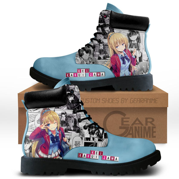 Kei Karuizawa Boots Shoes Anime Custom NTT281