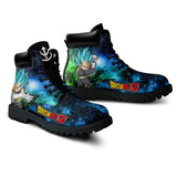 Vegeta Blue Boots Shoes Anime Custom NTT051